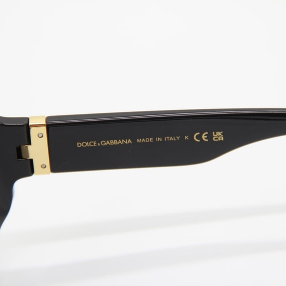 NEW DOLCE&GABBANA DG6177 501/87 UNISEX BLACK SUNGLASSES DOLCE&GABBANA DG 6177 - Picture 12 of 13